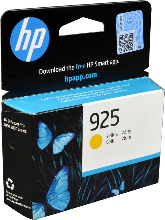 Actual product image HP 925 Yellow (Y)