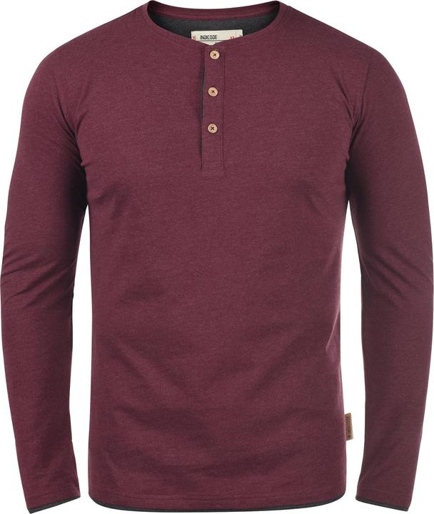 Immagine prodotto Indicode Gifford Maglia Maglie A Maniche Lunghe Da Uomo Con Collo Grandad (XL)