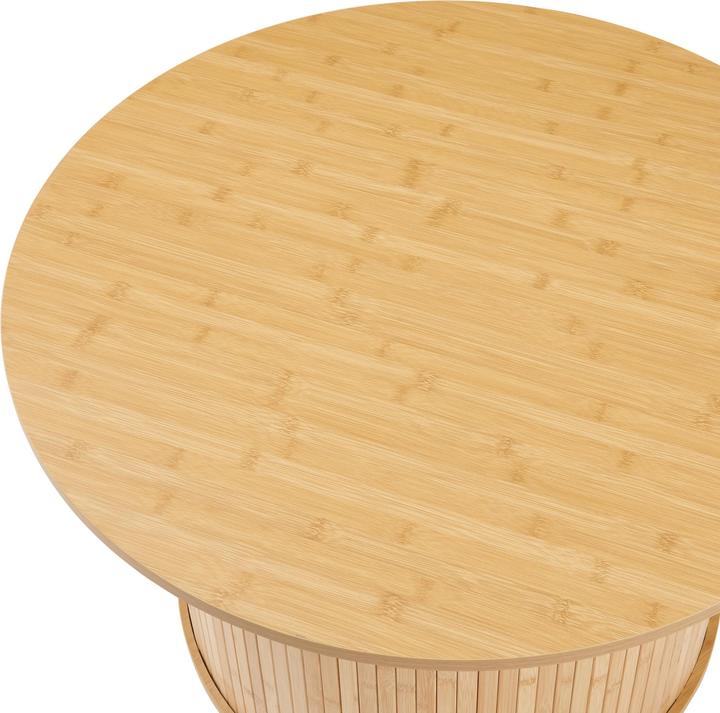 Produktbild En.Casa Couchtisch Ledepid 48xØ80 cm Natur