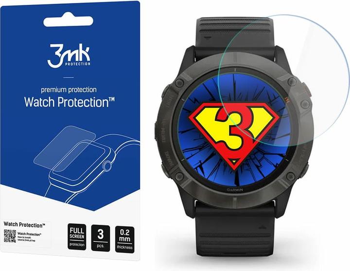 Image du produit 3MK hybrid glass Watch Protection FG for Garmin Fenix 6X Pro