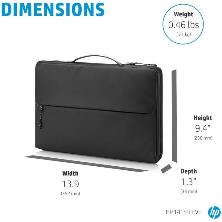 Actual product image HP Notebook Sleeve Cover (14", Universal)