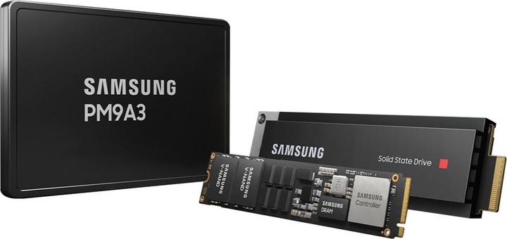 Actual product image Samsung PM9A3 1.92TB U.2 2.5" PCIe SSD (1920 GB, 2.5")