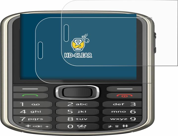 Produktbild BROTECT Schutzfolie Displayschutz Klar (2 Stück, Nokia 3720 Classic)