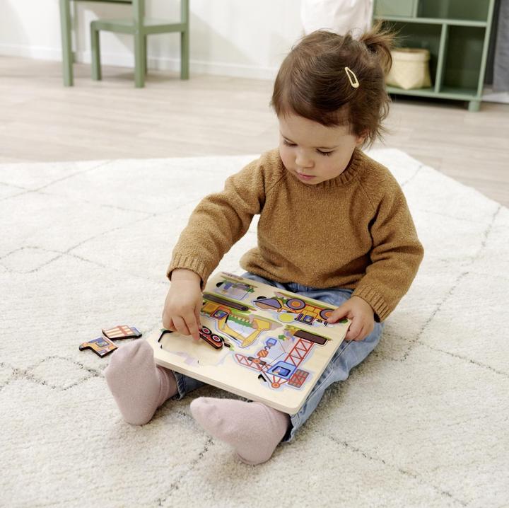 Produktbild Eichhorn EH Baufahrzeuge Puzzle (12 Teile)