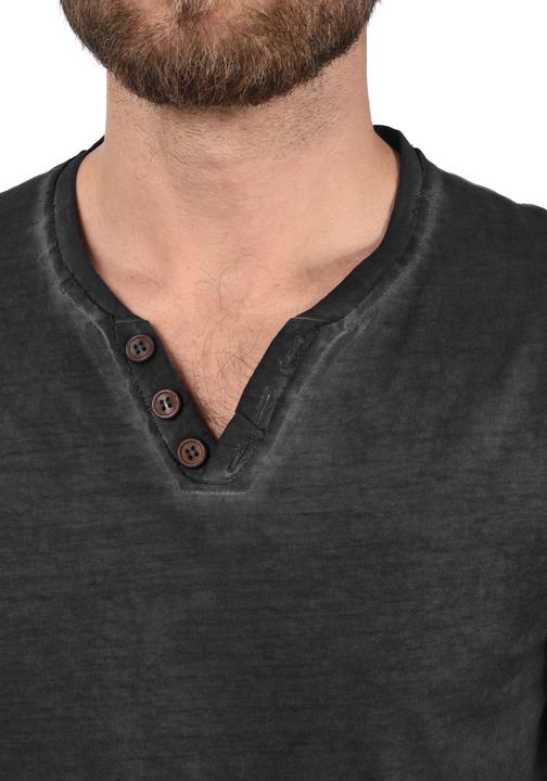 Immagine prodotto Solid Tinox - Maglie a manica lunga Con Collo A V da Uomo In Cotone 100% (L)