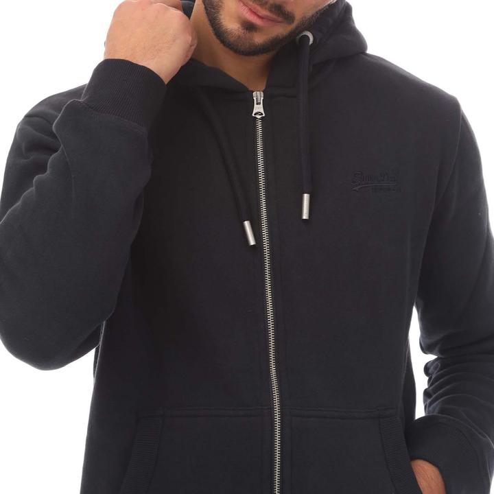 Superdry Hoodie mit durchgehendem Reissverschluss (S)