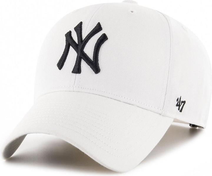 47 Brand Relaxed-Fit Kinder Cap - BASIC NY Yankees weiss Kids (52, 53, 54, 55, 56)