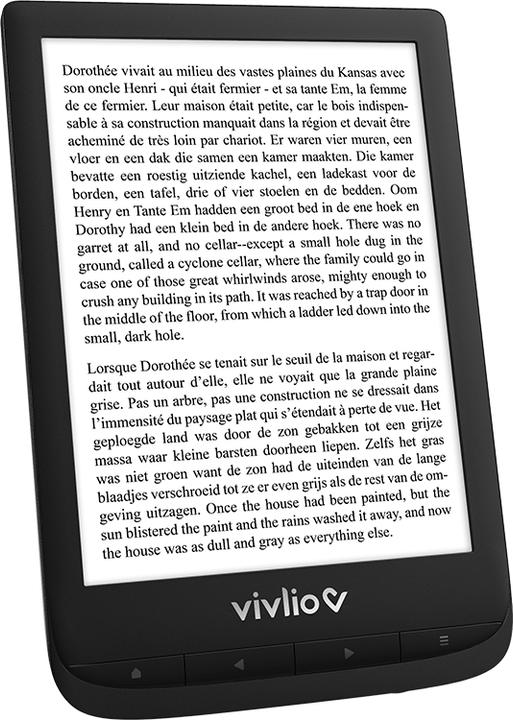 Actual product image Vivlio Touch Lux 5 eBook Reader WLAN (6", 8 GB, Black)