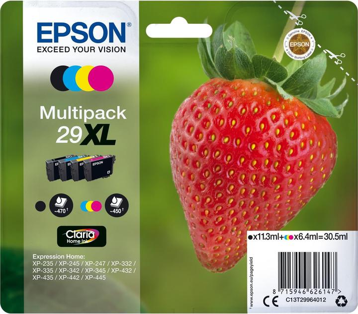 Epson 29XL Claria Home (M, FC, C, Y)