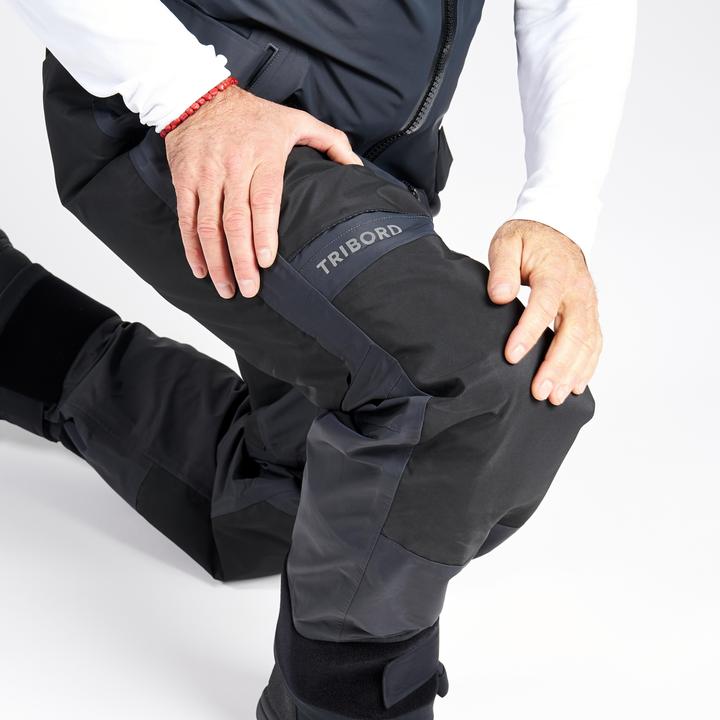 Image du produit Tribord Salopette de navigation homme/femme - Offshore Pro Series noir (XXL)