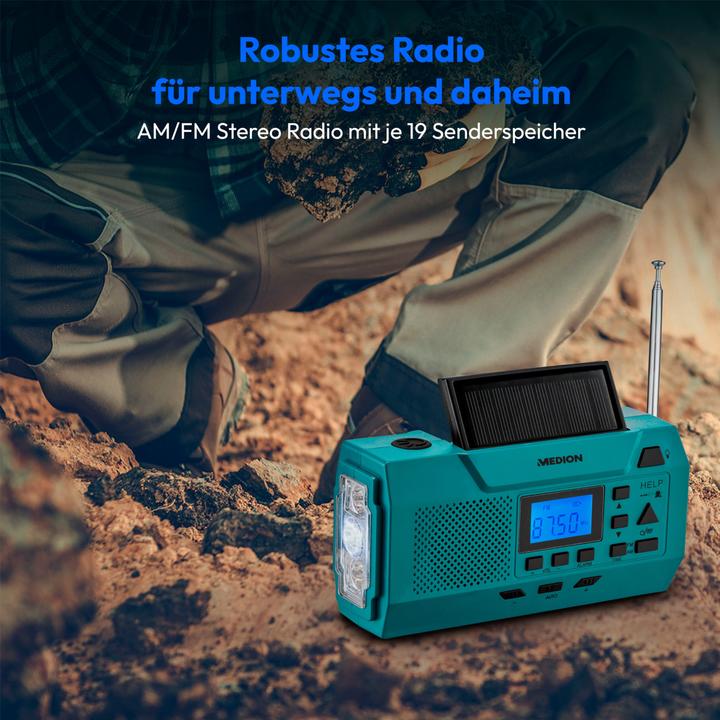 Produktbild Medion Radio LIFE E66806 Grün (FM, AM)