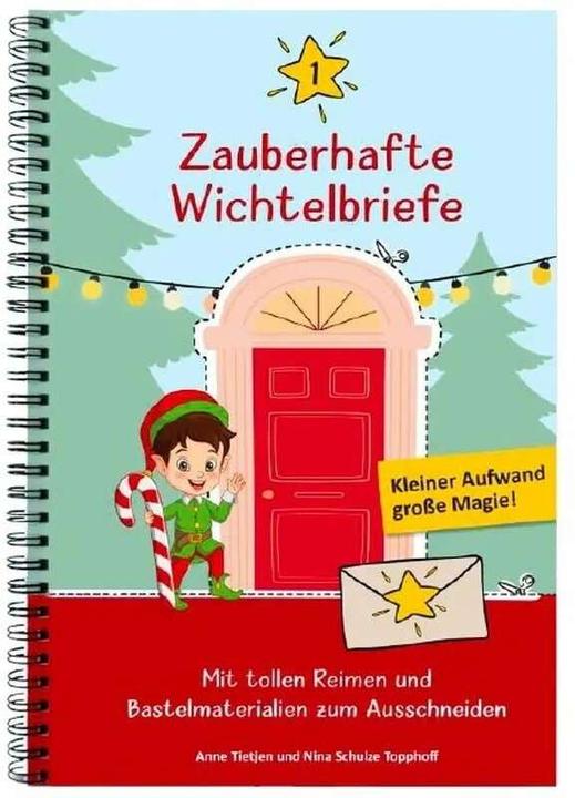 Actual product image Hobby Fun Advent Calendar Book Magical Secret Santa Letters 1 100 pages