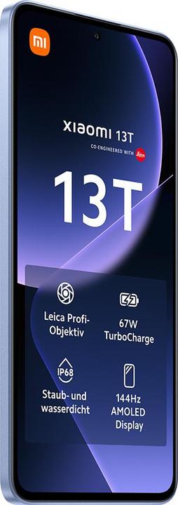 Immagine prodotto Xiaomi 13T (256 GB, Blu alpino, 6.67", Doppia SIM, 50 Mpx, 5G)