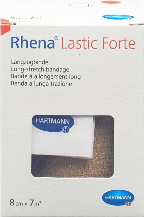 Produktbild Rhena Lastic Forte 8cmx7m hautfarbig
