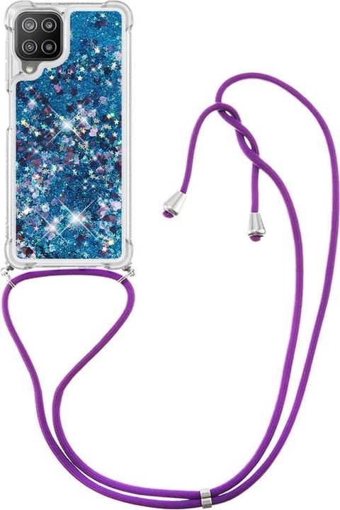 Produktbild Cover-Discount Galaxy A22 4G - Hülle mit Umhängeband blau