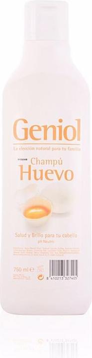 Actual product image Geniol champú huevo 750 ml (750 ml, Liquid shampoo)