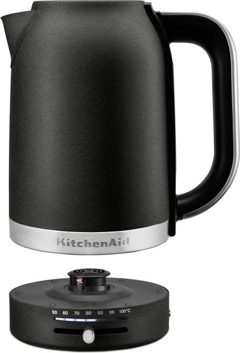 Produktbild KitchenAid 5KEK1701EBK 1,7 L Wasserkocher Gusseisen Schwarz (1.70 l)