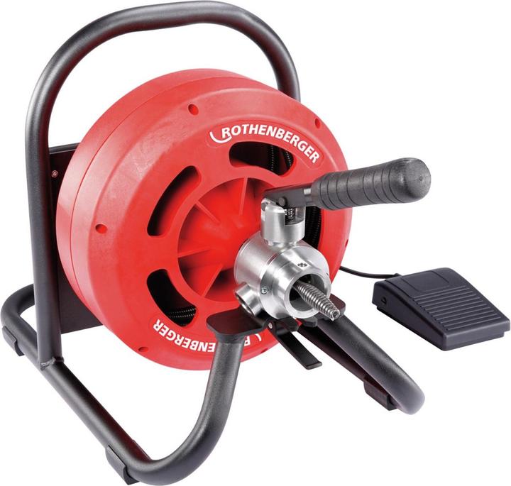 Produktbild Rothenberger Rohrreinigungsmaschine RODRUM S 13 230 V 300 U/min (Trommel) 440 W für Rohr-Ø 40 - 100 mm (1 Stk.)