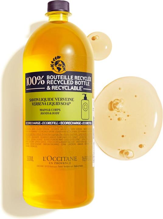 Actual product image L'Occitane Liquid Hand Soap - Verbena Refill (Liquid soap, 500 ml)
