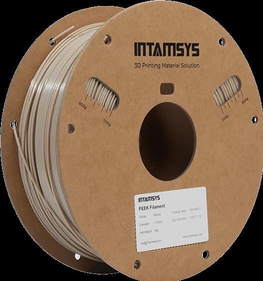 Produktbild Intamsys Filament PEEK grau 0.5kg 1.75mm (PEEK, 1.75 mm, 500 g, Grau)