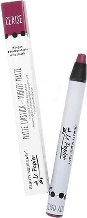 Le Papier Purple Vegan Matte Lipstick Cerise 6g (Cerise)