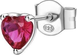 Brosway Silver single earrings Heart Fancy Magic Purple FMP92