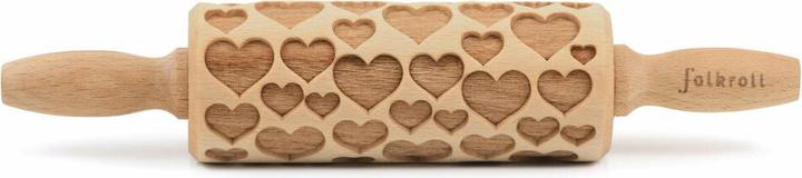Actual product image Folkroll 3D Motif Dough Roll 'Hearts