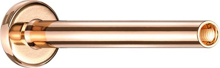 Star Piercing Micro Labret-Stab mit 0.8 mm Innengewinde rosegold (ohne Messing, Chirurgenstahl 316L)