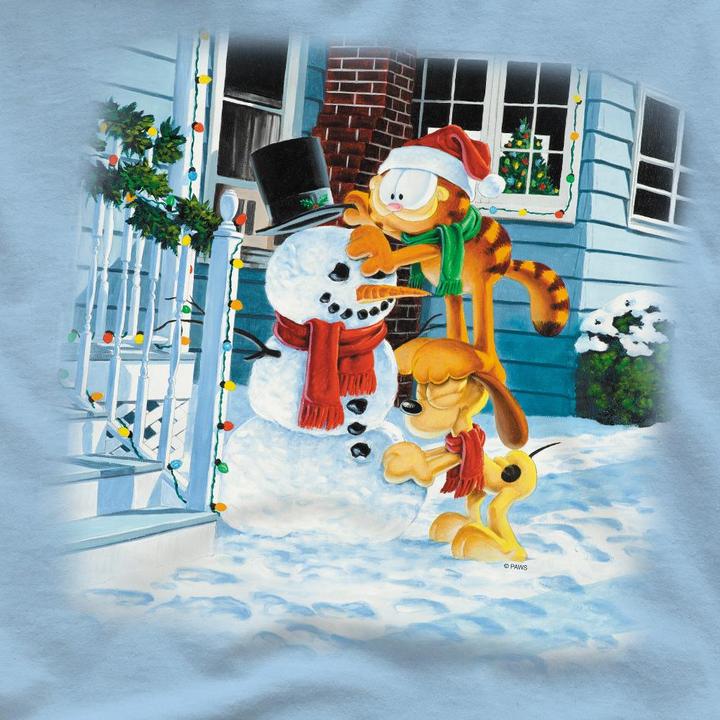 Immagine prodotto Garfield Snow Fun Maglietta Uomo (M)