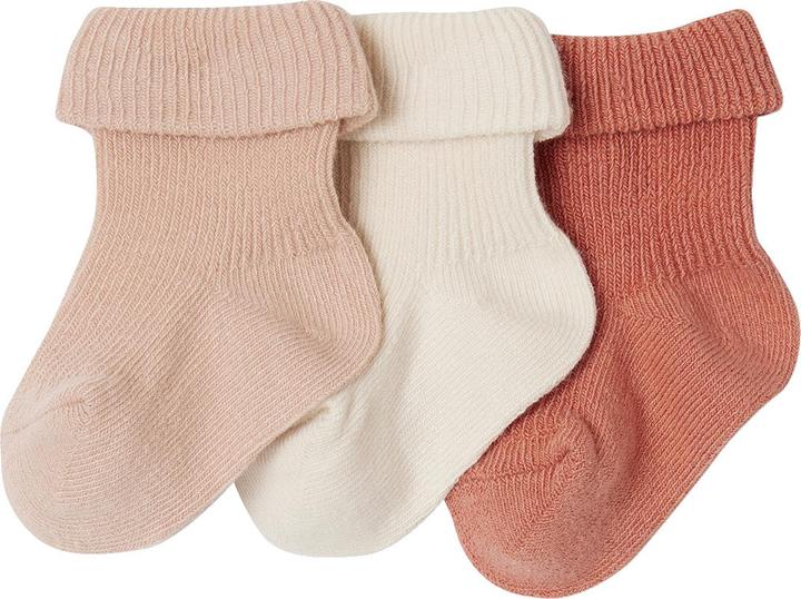 Actual product image Vertbaudet 3er-Pack unifarbene Baby Socken aus Ripp (pack of 3, 18)