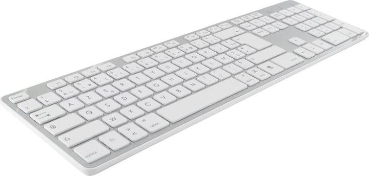 Productafbeelding Mobility Lab ML300900 Bluetooth® Toetsenbord Frans, AZERTY Zilver Multipaarfunctie (FR, Draadloze)