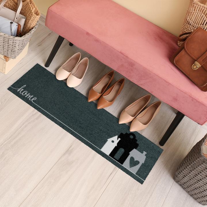 Actual product image Mocavi Shoe parking hygge home anthracite washable (100 x 70 x 3 cm)