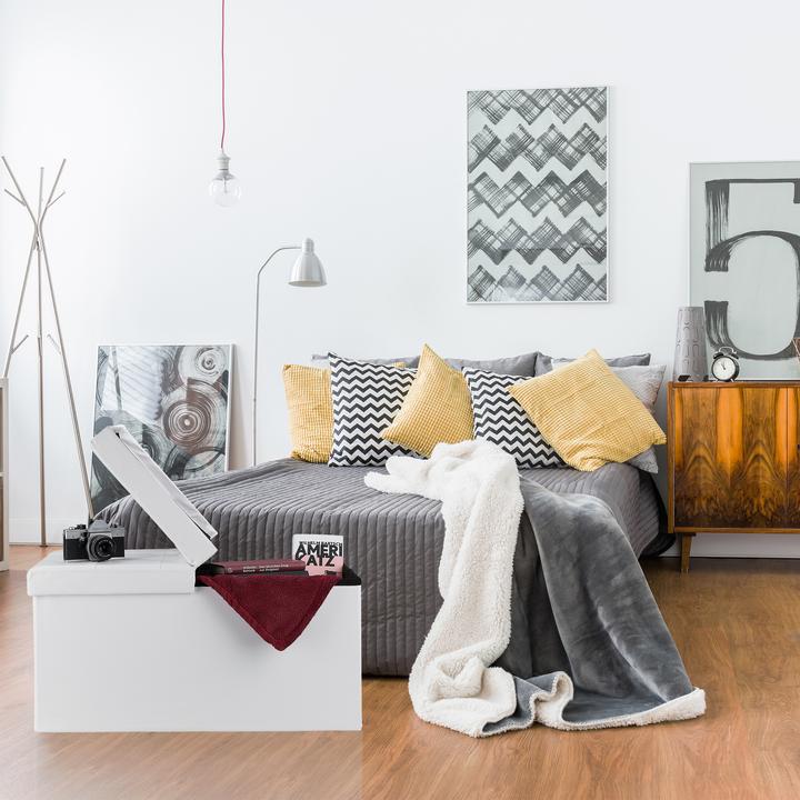 Image du produit Relaxdays Banquette, espace de rangement (75 cm)