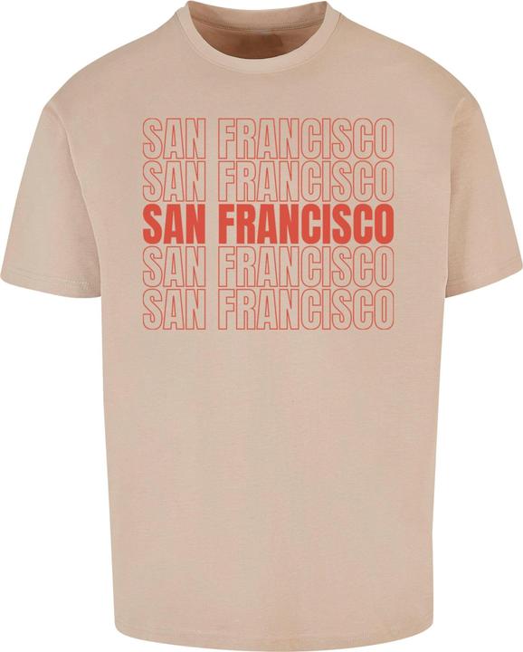 Actual product image Merchcode San Francisco Heavy Oversize Tee-BY102 - 116631 (S)