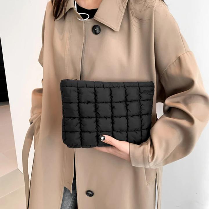 Immagine prodotto Only-Bags.Store Borsa cosmetica Borsa cosmetica trapuntata Borsa portaoggetti Borsa cosmetica Grande borsa cosmetica