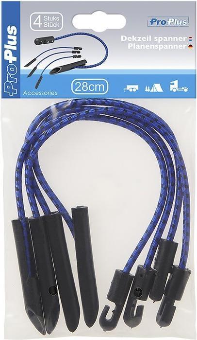 Produktbild ProPlus Planenspanner blau 280mm Set von 4 Stück