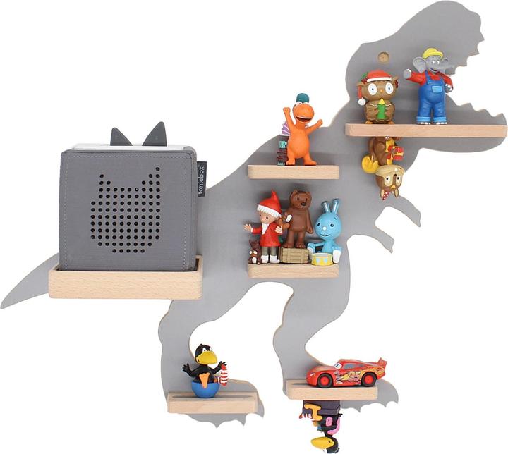 Actual product image VCM Dinosaur shelf for children's Toniebox Tonies