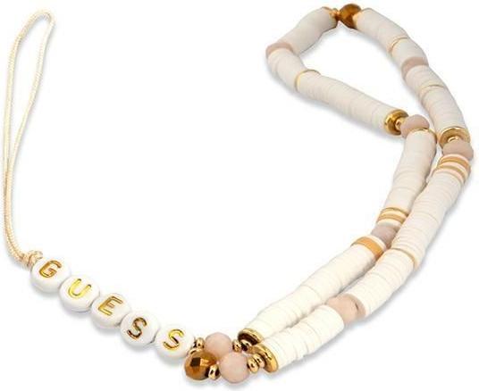 Immagine prodotto Guess zawieska GUUSTPEARW Cinturino per cellulare Bianco/Bianco Perline Heishi