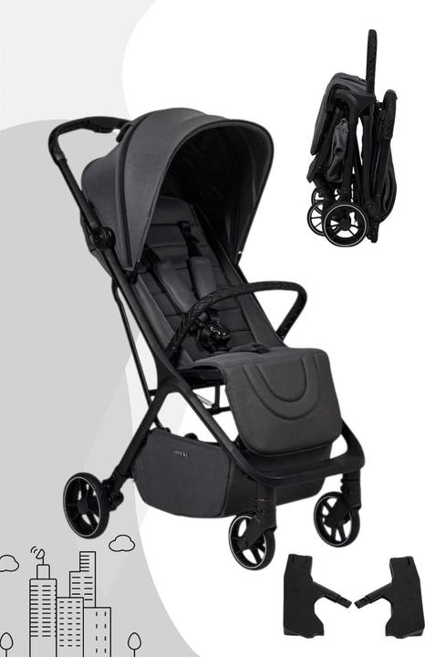 Actual product image Moon Buggy Zoé anthra/black