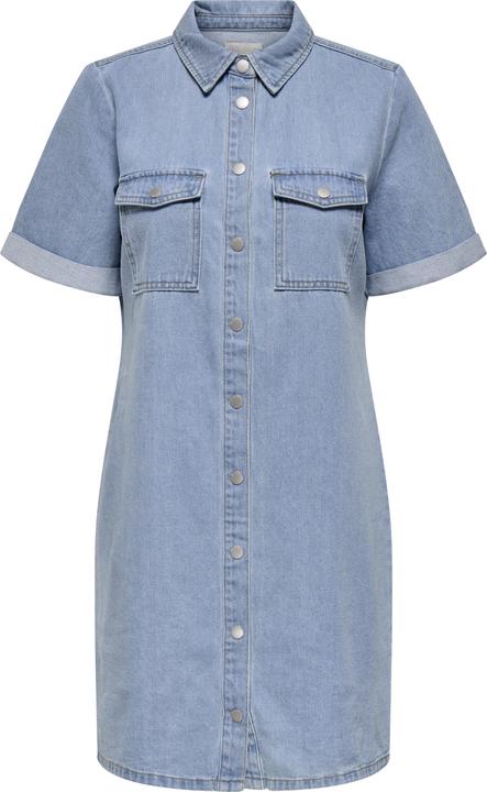 JdY JDYESMEE Kurzes Kleid Jeanskleid (S)