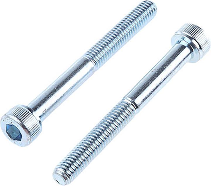 Actual product image Rs Pro Steel hex cap head screw,M8x45mm
