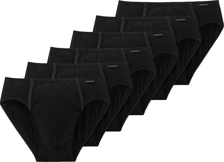 Schiesser Slip Casual Bequem sitzend (M, 6er Pack)