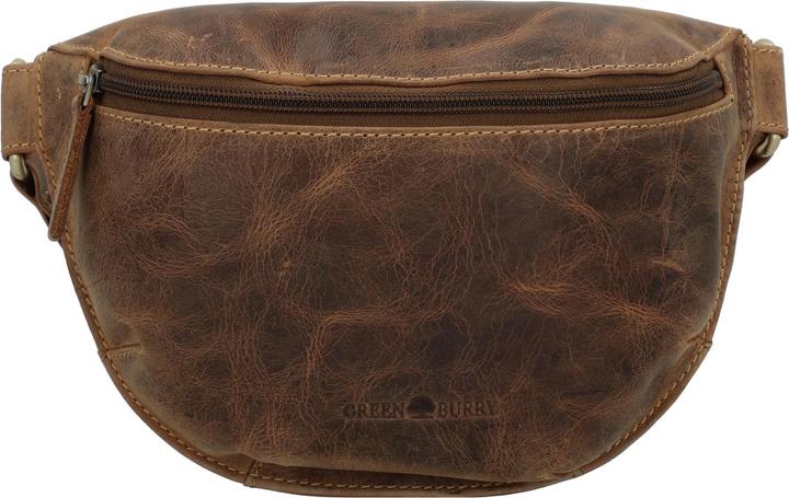 Actual product image Greenburry Vintage Gürteltasche Leder 26 cm