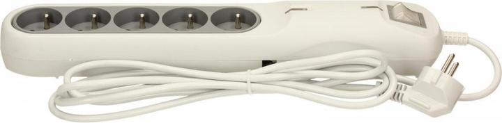 Actual product image Lestar Überspannungsschutzleiste LFT-2005, 3L EMI/RFI, 2,5m, grau (5 x, 2.50 m)
