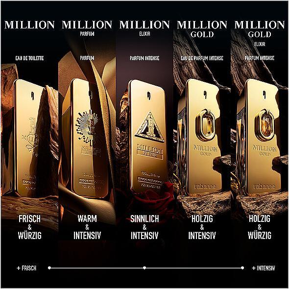 Actual product image Paco Rabanne Million Gold Elixir Parfum Intense (Eau de parfum, 50 ml)
