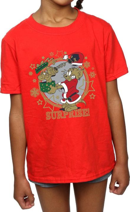 Tom & Jerry Christmas Surprise TShirt Mädchen