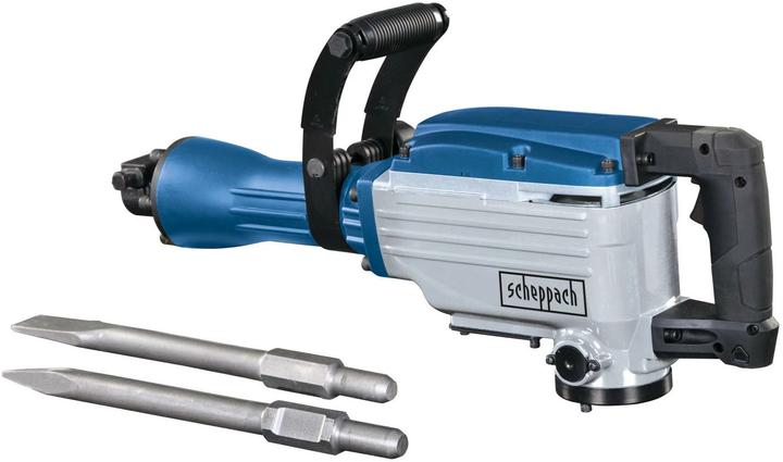 Actual product image Scheppach AB1600 Demolition Hammer 230V 50Hz 1600W - 50J (Electrical connection)