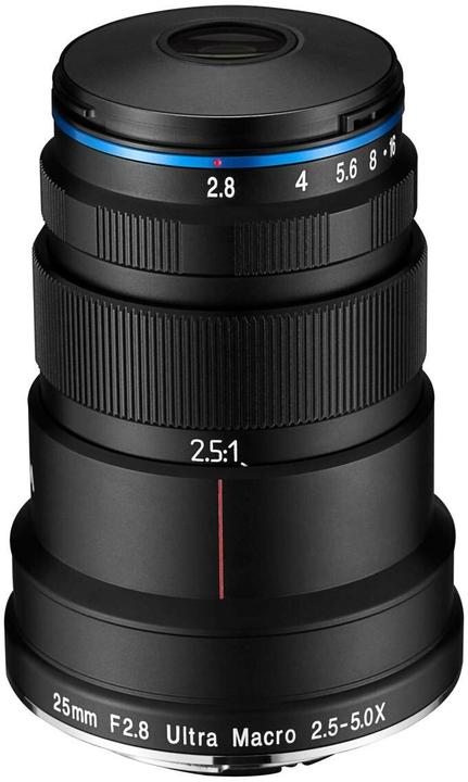 Immagine prodotto Venus Optic Laowa 25 mm f/2,8 2,5-5x UltraMacro Canon EF (Canon EF, Full-frame)