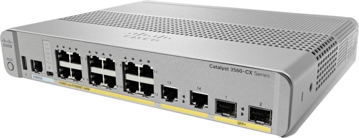 Actual product image Cisco Catalyst 3560-CX (12 Ports)