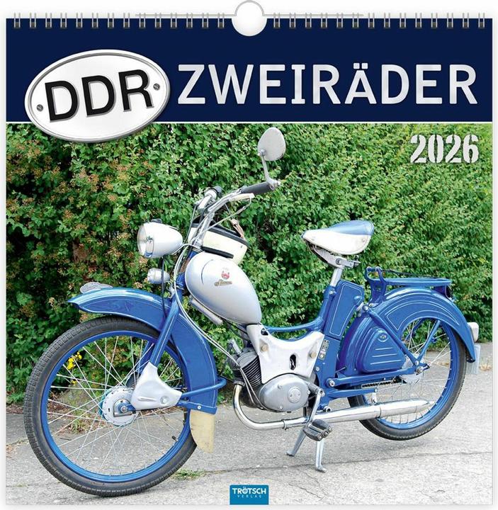 Image du produit DDR-Zweiräder2026 (30 x 30 cm, Allemand)